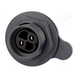 1 pcs x BULGIN - PXP7012/02S/ST - Connector: circular, socket, female, PIN: 2, Buccaneer 7000, 25A