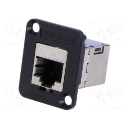 1 pcs x SWITCHCRAFT - EHRJ45P5ES - Coupler, EH, Cat: 5e, shielded, RJ45 socket,both sides