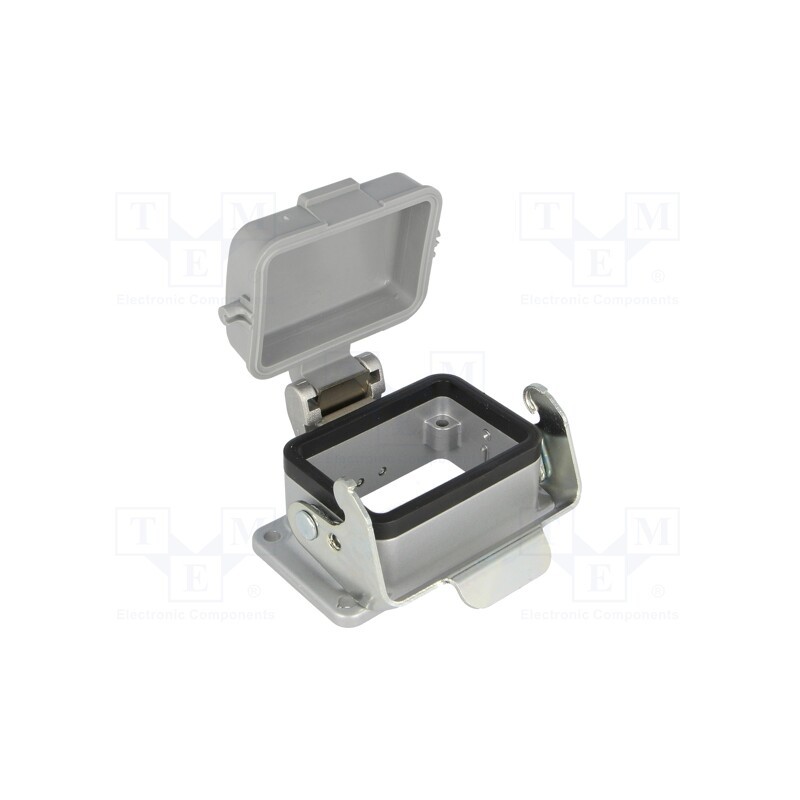 1 pcs x AMPHENOL - C14610F0060031 - Enclosure: for HDC connectors, C146, size E6, with latch, IP65