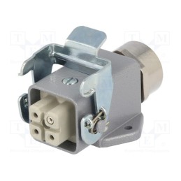 1 pcs x LAPP - EPIC KIT H-A 3 BS MAGSV M20 - Connector: HDC, plug, female, EPIC KIT, PIN: 4, 3+PE, size H-A 3