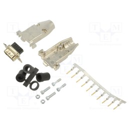 1 pcs x TE Connectivity - 749805-7 - KIT,HDP-20,PLUG,SIZE 1, 9 POSN
