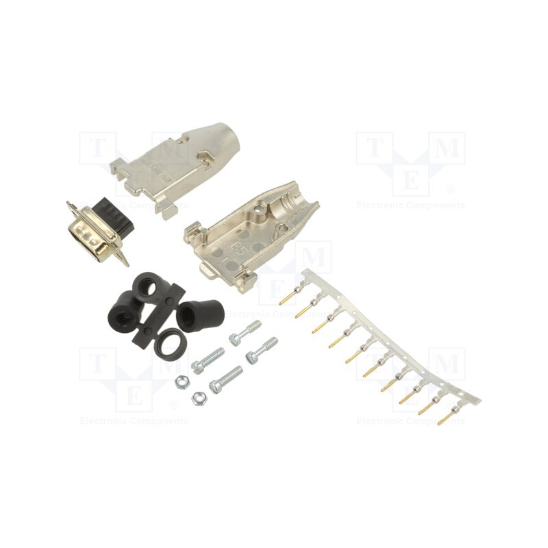 1 pcs x TE Connectivity - 749805-7 - KIT,HDP-20,PLUG,SIZE 1, 9 POSN