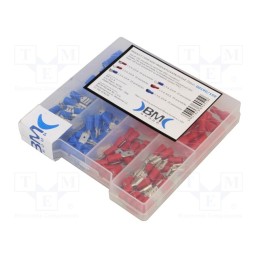 1 set x BM GROUP - BM00190/150 - Kit: connectors, crimped, for cable, insulated, 150pcs.