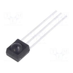1 pcs x VISHAY - TSSP4P38 - Integrated IR receiver, 38kHz, 2.5÷5.5V, 90°