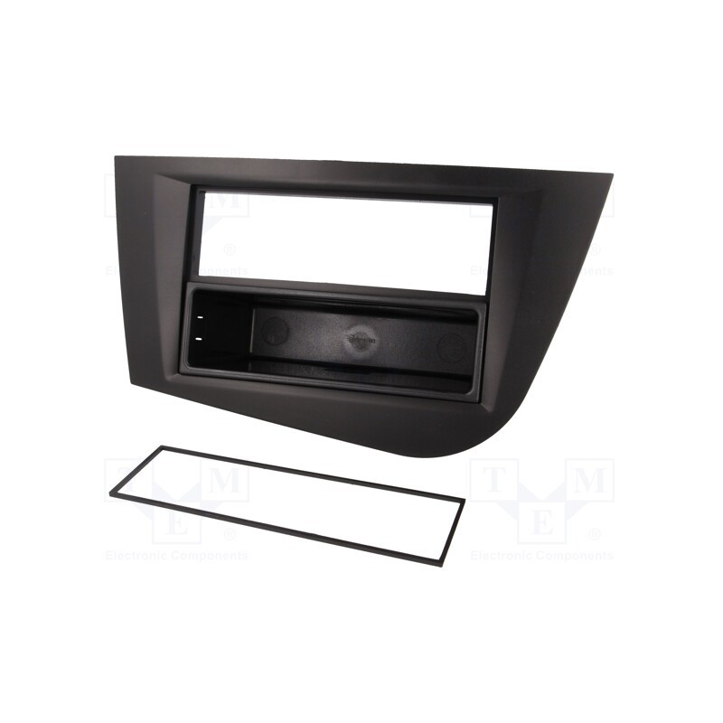 1 pcs x ACV - 281328-33-0 - Radio frame, Seat, 2 ISO, black