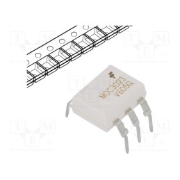 1 pcs x ONSEMI - MOC3023TVM - Optotriac, 4.17kV, triac, DIP6, Ch: 1, MOC302XM