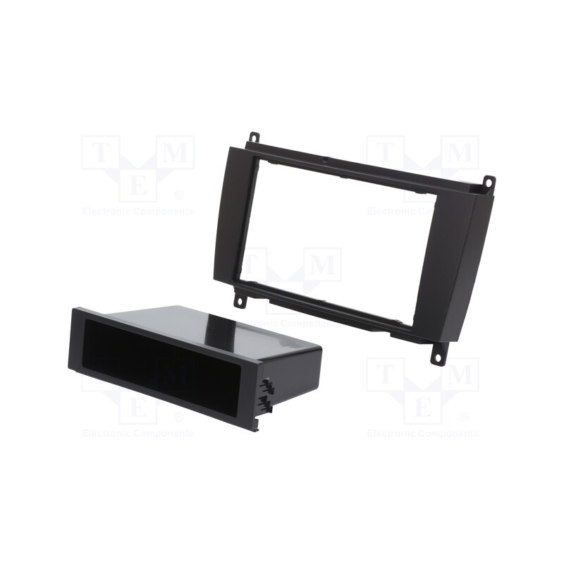 1 pcs x ACV - 281190-33-0 - Radio frame, Mercedes, 2 DIN, black