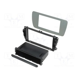 1 pcs x ACV - 281328-06-4-0 - Radio frame, Seat, 2 DIN, grey dublin (AM1)