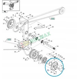 Cover New Holland TC5000 87531003 84302285 cnh