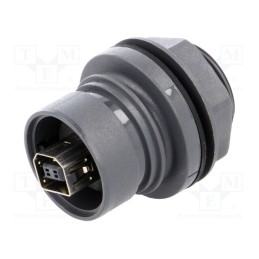 1 pcs x BULGIN - PXP6042/B - Transition: adapter, external bayonet,push-pull, UL94V-0, 1A