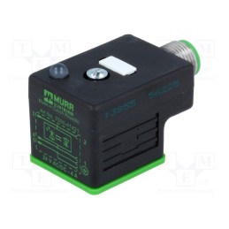 1 pcs x MURR ELEKTRONIK - 7000-41421-0000000 - Connector: valve connector, adapter,plug, form A, 18mm, female