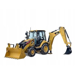 Air conditioning for Cat f series backhoe loader
