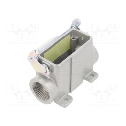 1 pcs x AMPHENOL - C14610N0156002 - Enclosure: for HDC connectors, C146, size A10, with latch, M25