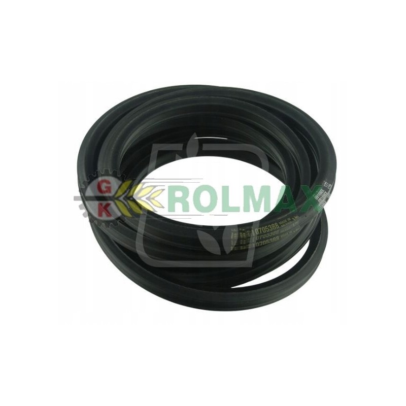 Hexagonal V-belt combine harvester case 181055c1