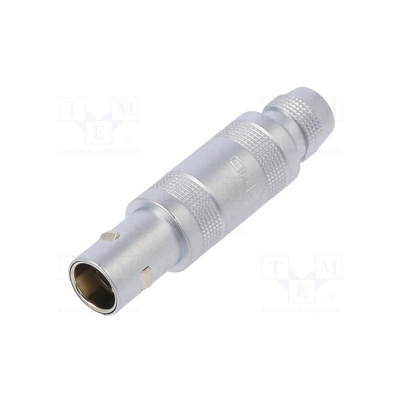 1 pcs x LEMO - FFA.0S.302.CLAC44 - Connector: circular, 0S, plug, male/female, PIN: 2,2(1+1), 10A, IP50