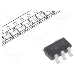 10 pcs x DIODES INCORPORATED - 74AHC1G08W5-7 - IC: digital, AND, Ch: 1, IN: 2, SMD, SOT25, 2÷5.5VDC, -40÷125°C, AHC