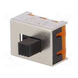 1 pcs x KNITTER-SWITCH - MFP 220 - Switch: slide, Pos: 2, SPDT, 0.35A/30VDC, ON-ON, PCB,THT, -20÷85°C