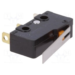 1 pcs x OMRON OCB - SS-5GL1112 - Microswitch SNAP ACTION, 5A/250VAC, with lever, SPST-NC, Pos: 2