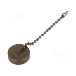 1 pcs x AMPHENOL - 97-60-20 - Protection cover, size 20, 97, aluminium alloy, olive, -55÷125°C