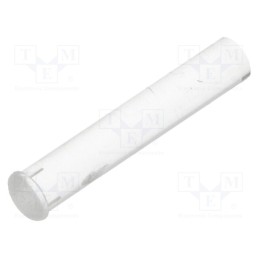 1 pcs x BIVAR - PLP2-625 - Fiber for LED, round, Ø3mm, Front: convex, straight