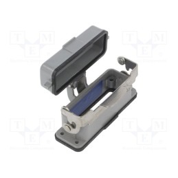 1 pcs x TE Connectivity - H16A-ADS - Enclosure: for HDC connectors, HDC, size 5, with cover, 66x16mm