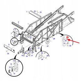 6262817m1 rivet nut m10 x 1 5