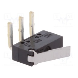 1 pcs x PANASONIC - AV452461 - Microswitch SNAP ACTION, 0.1A/30VDC, with lever, SPDT, ON-(ON)