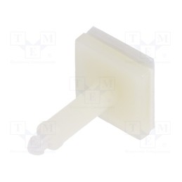 10 pcs x DREMEC - 8GB07V41029 - PCB distance, polyamide, L: 15.9mm, self-adhesive,snap fastener