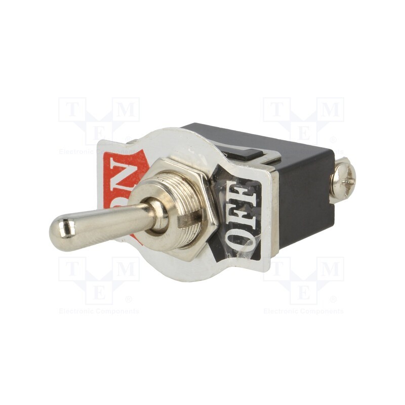 1 pcs x - TSP101AAA1 - Switch: toggle, Pos: 2, SPST, ON-OFF, 15A/250VAC, Leads: M3 screws