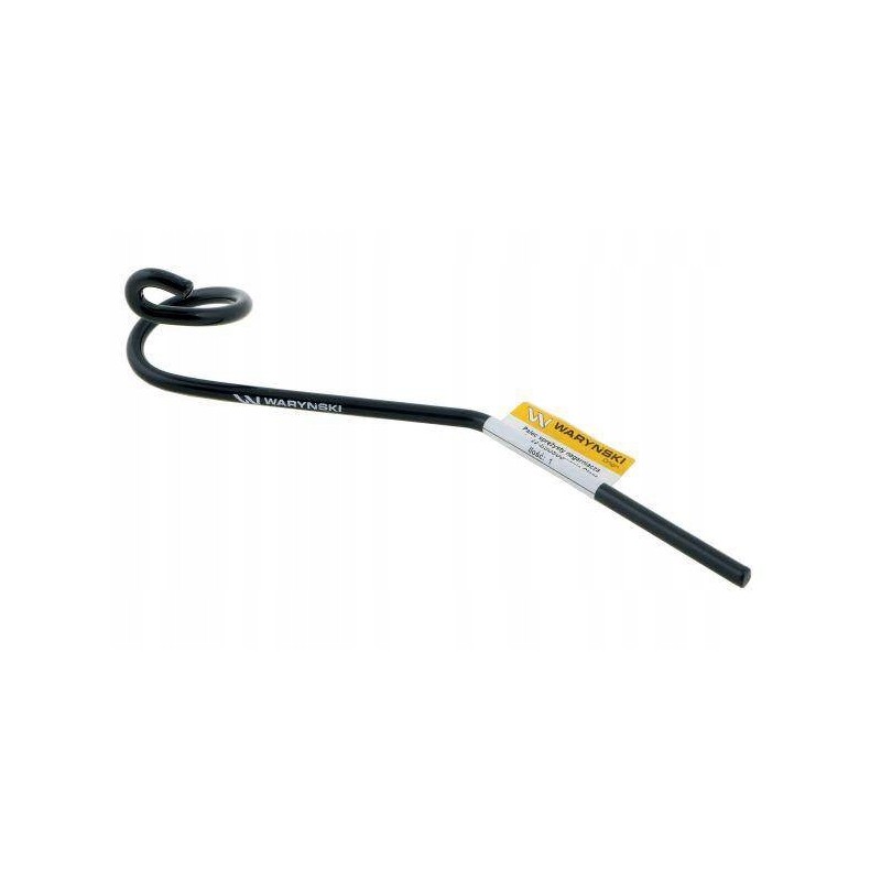 Spring reel finger for motorbike applications