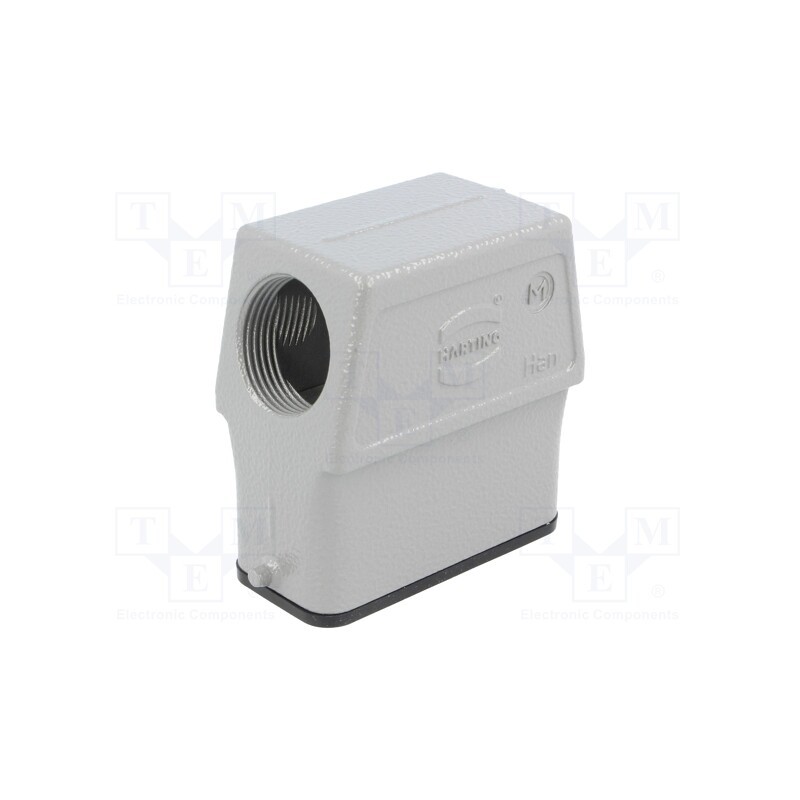 1 pcs x HARTING - 19200100546 - Enclosure: for HDC connectors, Han® A, size 10A, for cable, high