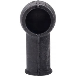 Black rubber cover for the electric cable