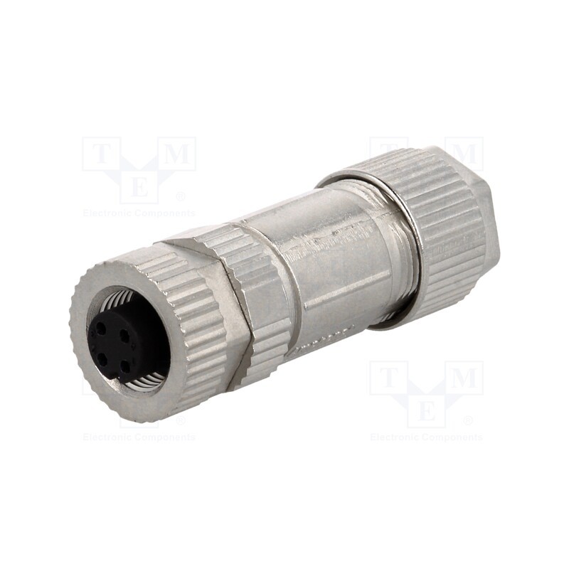 1 pcs x AMPHENOL LTW - MSAS-04BFFB-SL7001 - Plug, M12, PIN: 4, female, A code-DeviceNet / CANopen, for cable