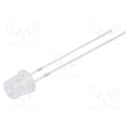 1 pcs x OPTOSUPPLY - OSB5DA57E1A-1MA - LED, 5mm, blue, 68÷100mcd, 140°, Front: flat, 2.8÷3.4V, No.of term: 2