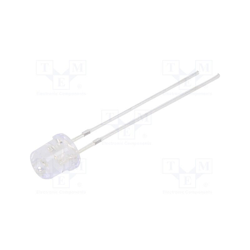 1 pcs x OPTOSUPPLY - OSB5DA57E1A-1MA - LED, 5mm, blue, 68÷100mcd, 140°, Front: flat, 2.8÷3.4V, No.of term: 2