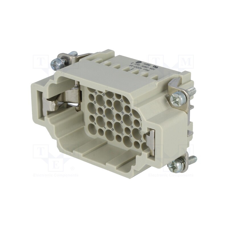 1 pcs x HARTING - 9160423001 - Connector: HDC, contact insert, male, Han® DD, PIN: 42, 42+PE, 10A