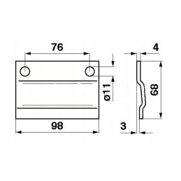 Deutz Fahr scythe clamp 06239588