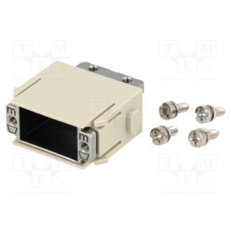 1 pcs x HARTING - 9140009930 - Connector: HAN, module, male, Han Modular D-Sub, straight, 5A, 50V