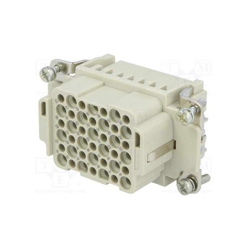1 pcs x HARTING - 9160423101 - Connector: HDC, contact insert, female, Han® DD, PIN: 42, 42+PE