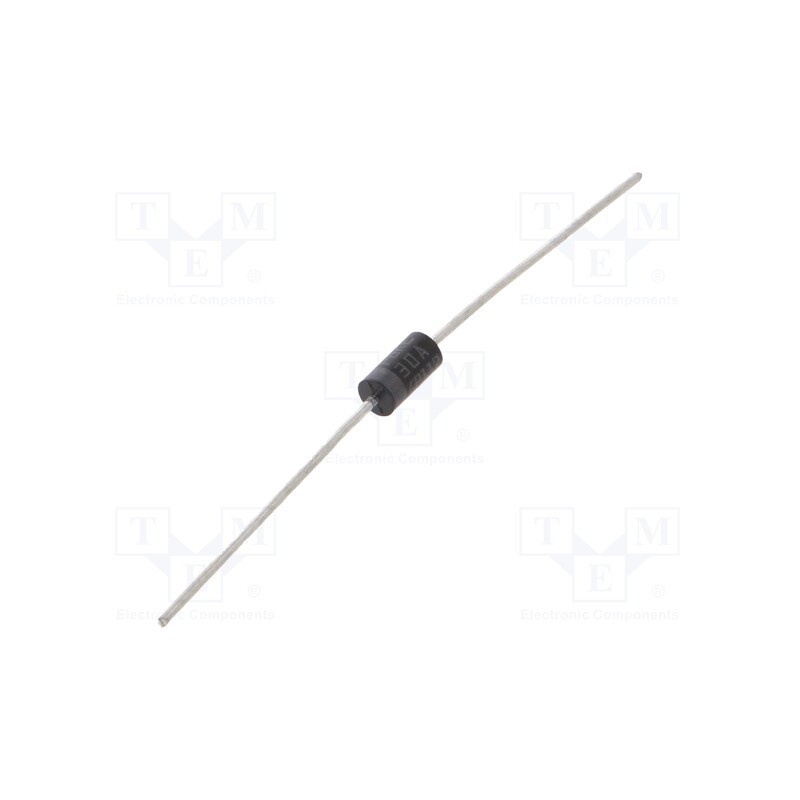 1 pcs x STMicroelectronics - P6KE30A - Diode: TVS, 600W, 30V, 14.5A, unidirectional, ±5%, DO15,