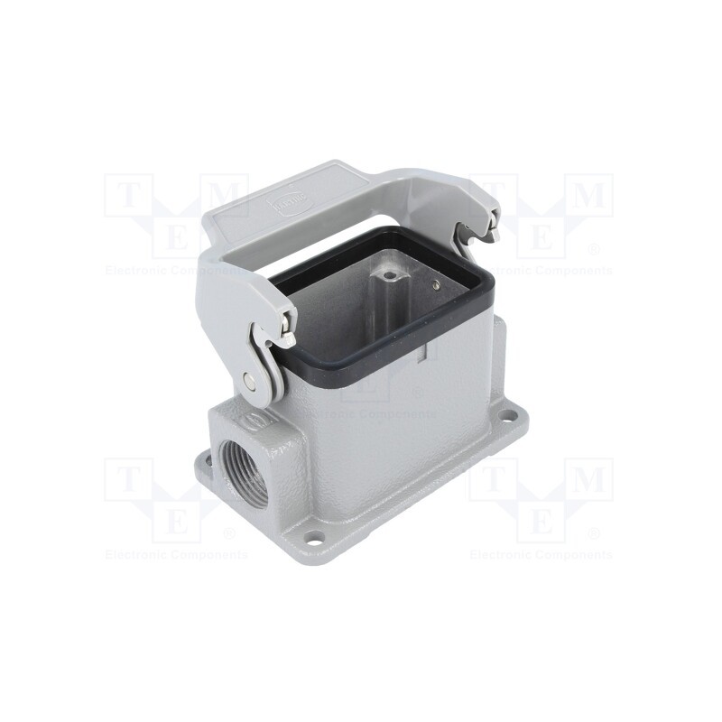 1 pcs x HARTING - 19300061250 - Enclosure: for HDC connectors, Han® B, size 6B, with latch, M20
