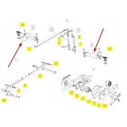 101873997 upper lower sieve motor