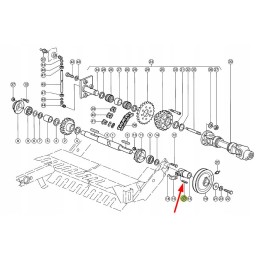 242607 0 pick-up drive pin