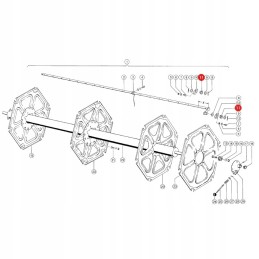 Plastic pipe sleeve motowidel claas 677876 0 units