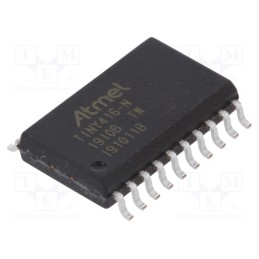 1 pcs x MICROCHIP TECHNOLOGY - ATTINY416-SN - IC: AVR microcontroller, SO20, Ext.inter: 18, Cmp: 1, ATTINY, 1.27mm