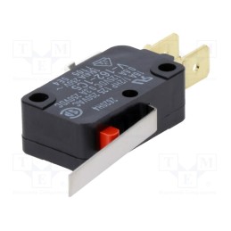 1 pcs x OMRON OCB - V1621C5R - Microswitch SNAP ACTION, 16A/250VAC, 0.3A/250VDC, with lever