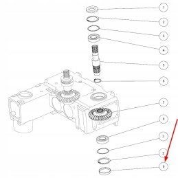 Pmf 000097 gear plug 62 x 10 mm