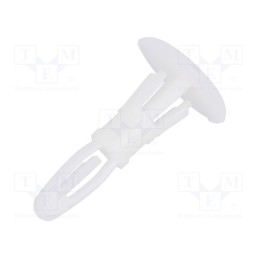10 pcs x DREMEC - 8G820V40985 - Assembly stud, polyamide, L: 9.5mm, latch/latch, Ø2: 5.4mm, Ø1: 4mm