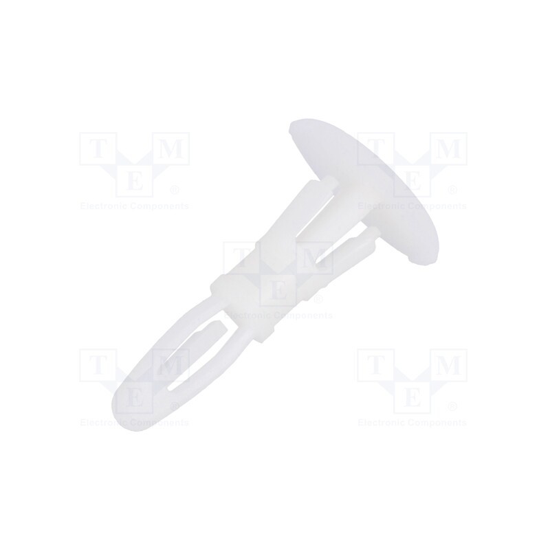 10 pcs x DREMEC - 8G820V40985 - Assembly stud, polyamide, L: 9.5mm, latch/latch, Ø2: 5.4mm, Ø1: 4mm