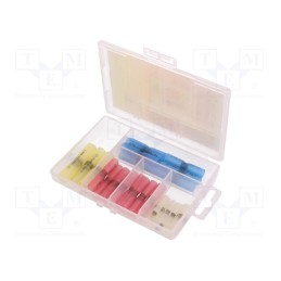 1 set x NINIGI - ST-ASS-30-HST3-1 - Kit: self-soldering sleeve wire splices, insulated, 30pcs.